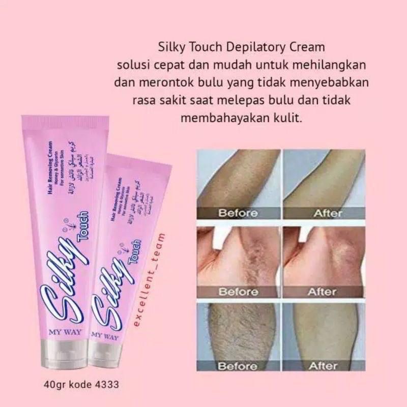 My Way Silky Touch Penghilang Bulu / Cream Penghilang Bulu / Krim Penghilang Bulu