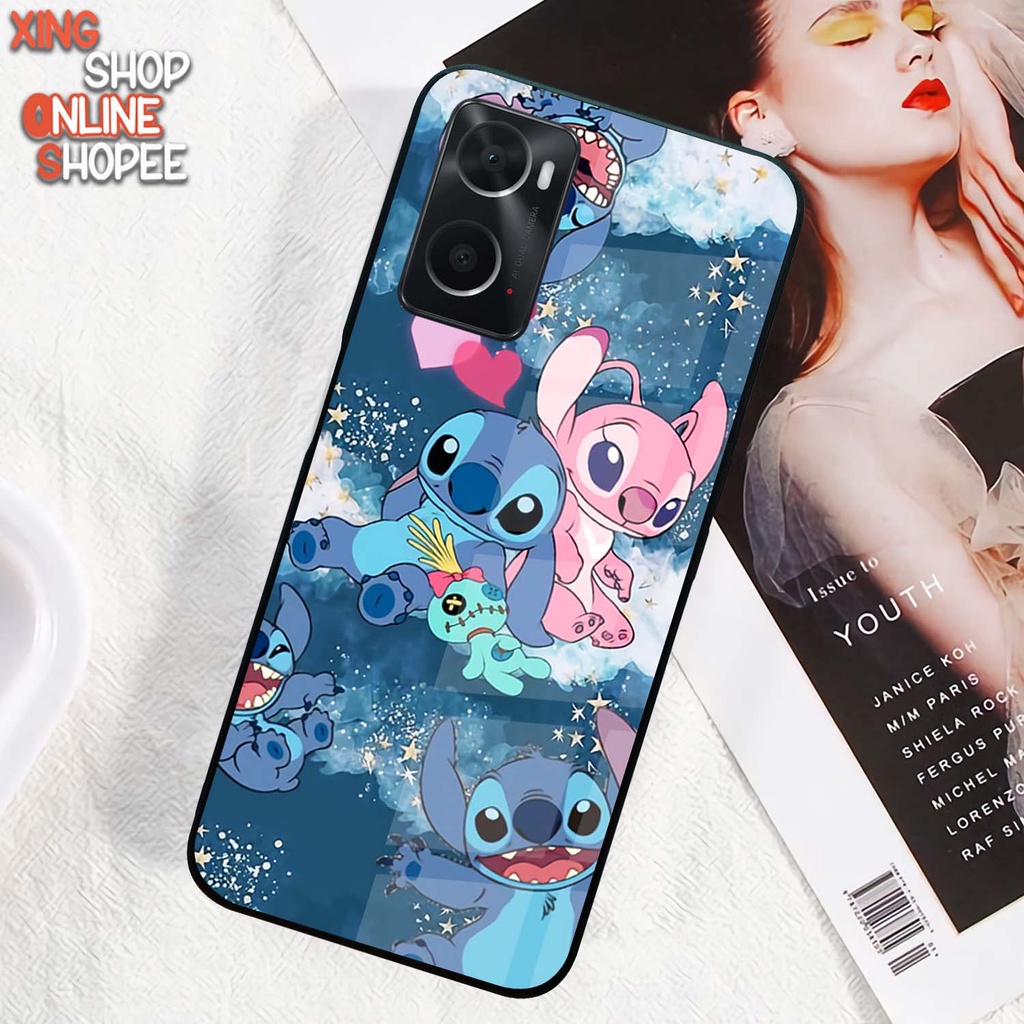 Case Kilau Oppo A76 A96 | Casing Hp Glossy | Motif Ohana