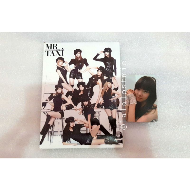 SNSD Girls Generation Album Mr. Taxi + Tiffany Photocard