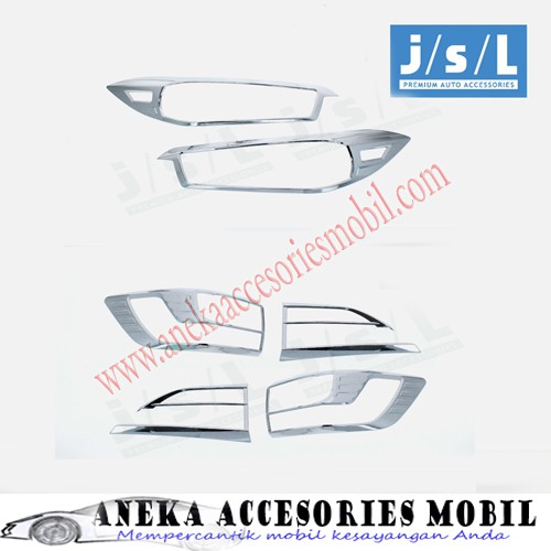 Paket: Garnish Lampu Depan Belakang Head Lamp Tail Lamp Wuling Confero