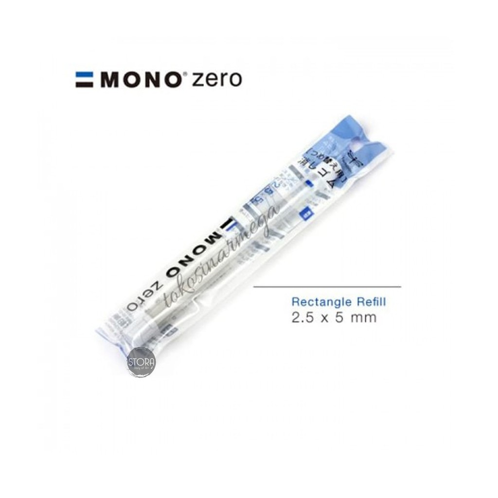 

Tombow Mono Zero Eraser Refill - 2.5 X 5 Mm - Rectangle Refill Tombow