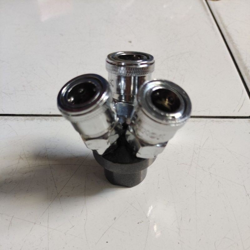 coupler 3way Quick coupler / Quick coupler cabang 3