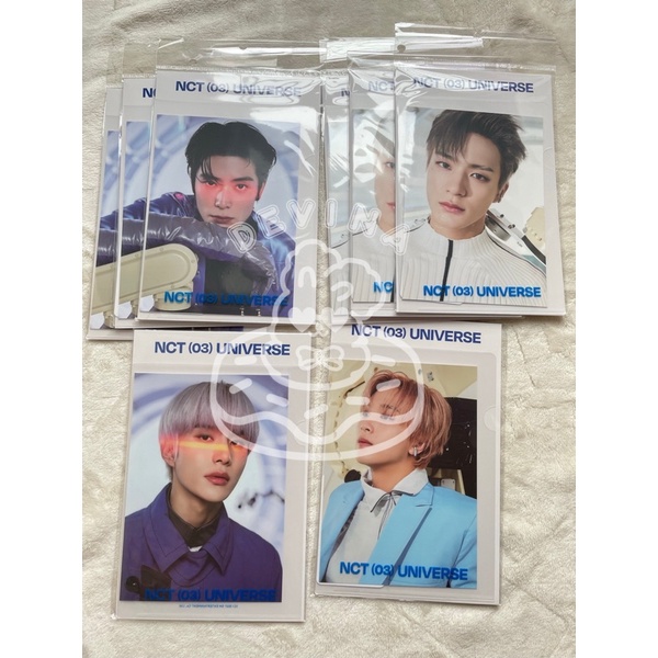 NCT 2021 Universe Hologram Postcard Set Jeno Jaehyun SEALED