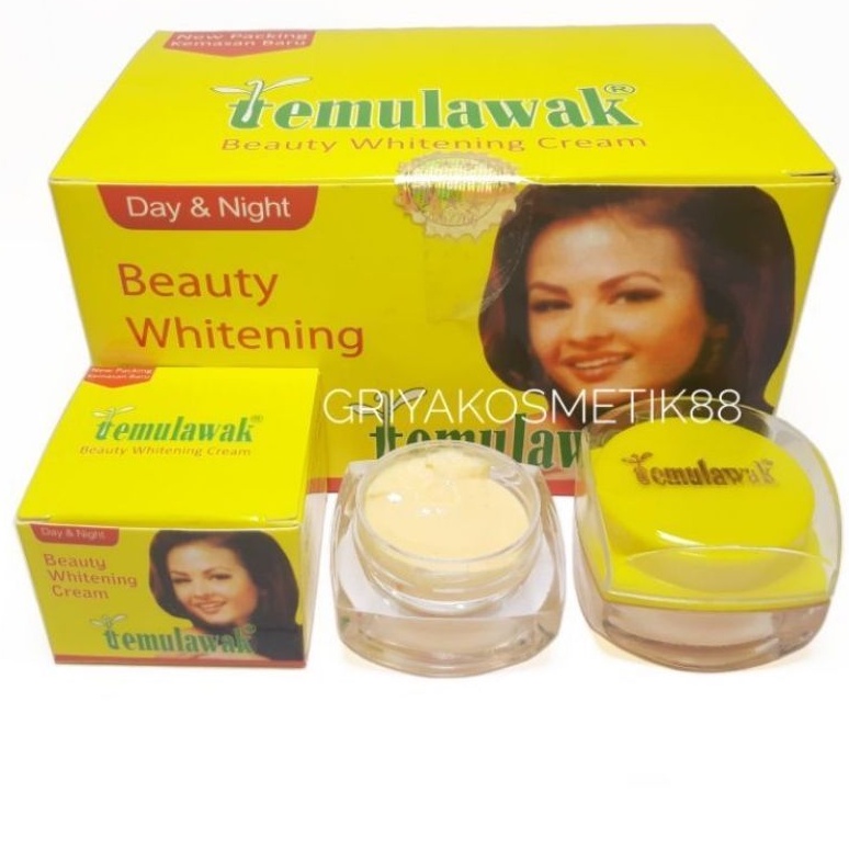 CREAM TEMULAWAK BEAUTY POT KACA ecer