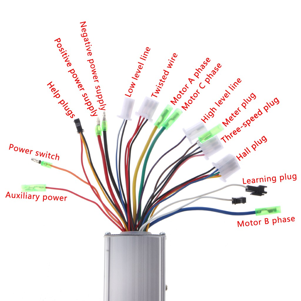 Regulator Pengatur Kecepatan Motor Brushless DC 24 / 36V 250W