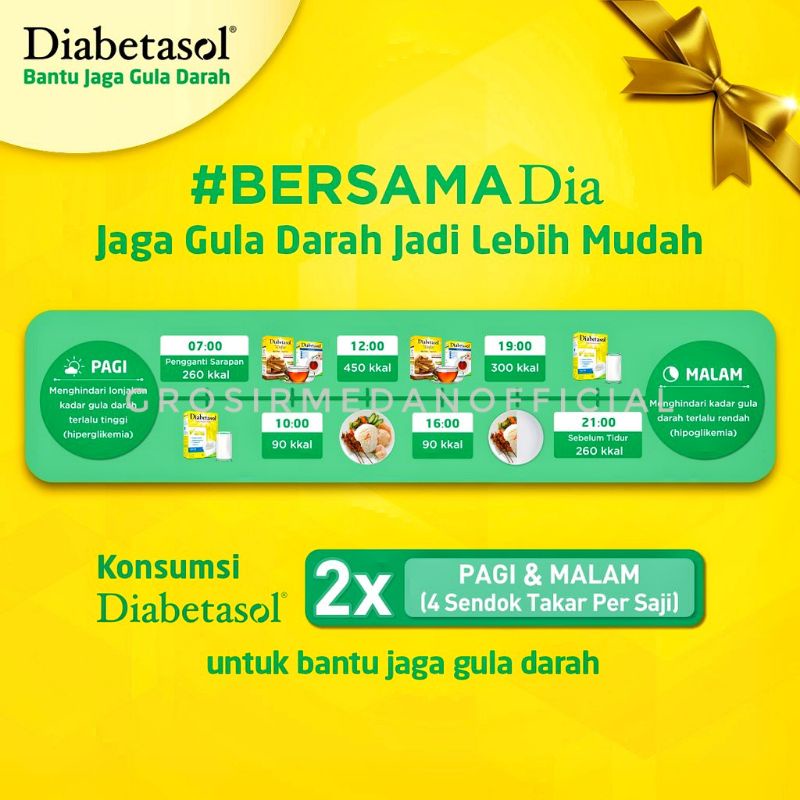 DIABETASOL SWEETENER - GULA NOL KALORI UNTUK DIABETES