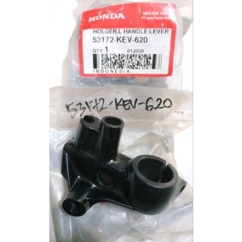 Dudukan kaca spion Bracket Rumah Handel handle KIRI dudukan kopling Honda Supra XX - Supra V - Supra