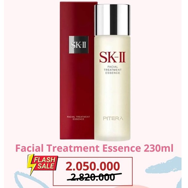 SK-II SKII SK2 SK II Facial Treatment Essence 230ML | FTE 230 ML Pitera Kulit Wajah Muka Kinclong Glowing Bercahaya Bersinar Aura