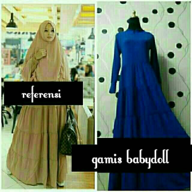 Gamis Harian Muslimah SUSUN GAMIS BABYDOLL