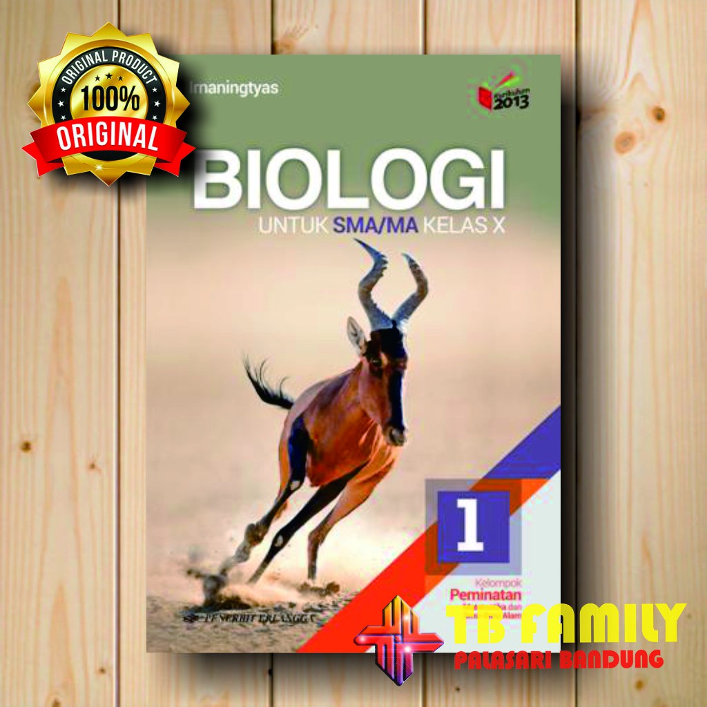 Buku Biologi Irnaningtyas SMA KLS 10 PEMINATAN Penerbit ERLANGGA