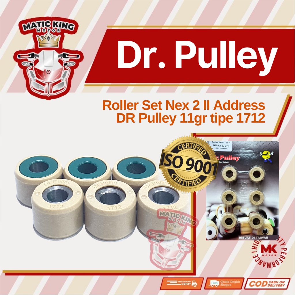 Roller Dr Pulley Nex II 2 Address 11 gr