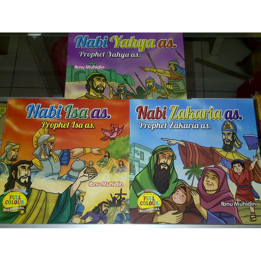 Jual Buku Cerita Seri Kisah Nabi Dan Rasul, Buku Cerita Bergambar ...