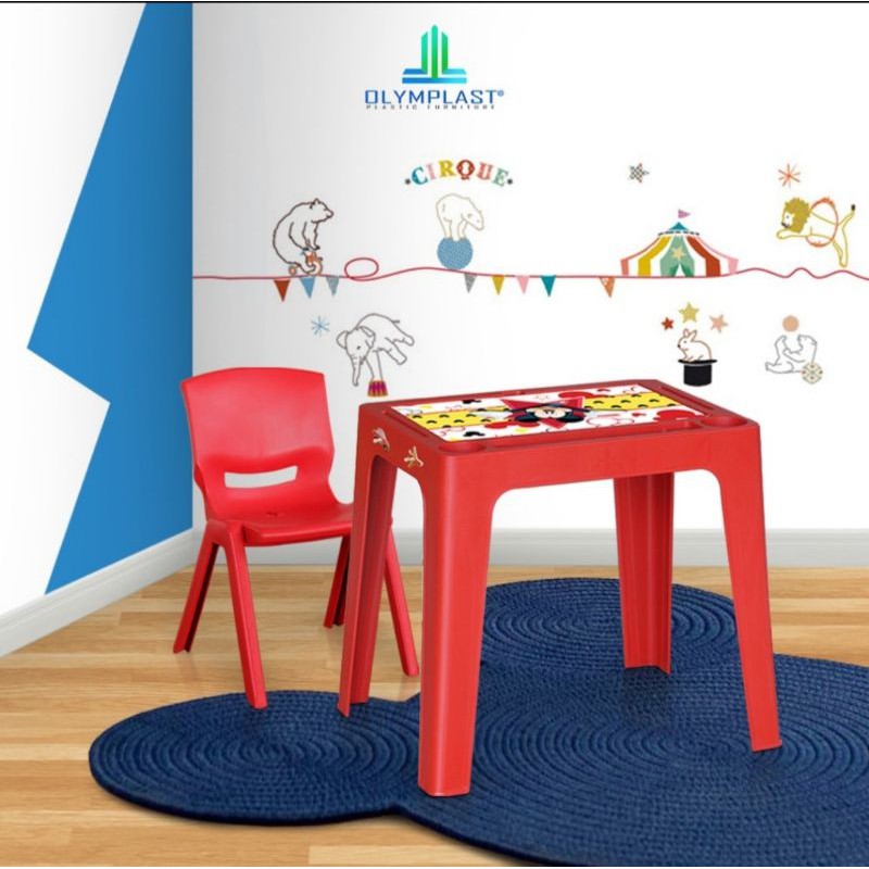 KURSI ANAK MEJA ANAK PLAYGROUP KURSI MEJA ANAK PLASTIK OLYMPLAST