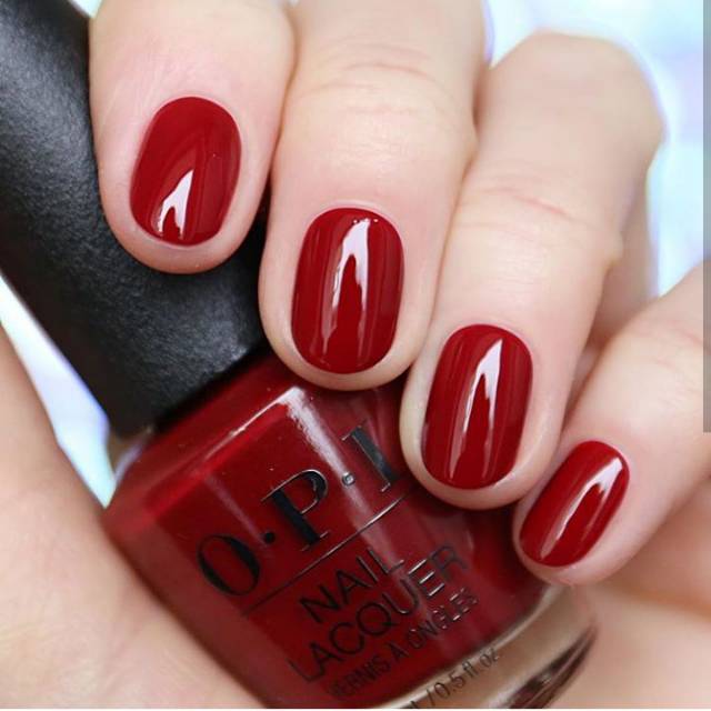 Kutek OPI Original Import USA Non Gel Halal Nail Polish Murah Ginger Revenge