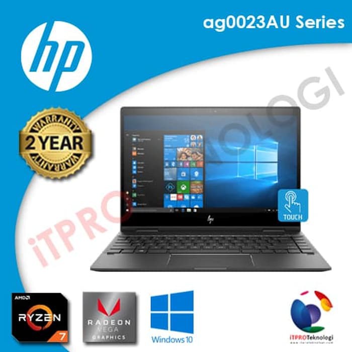 HP ENVY X360 13-ag0023AU RYZEN 7-2700U,8GB,512GB,RX Vega 10,13\