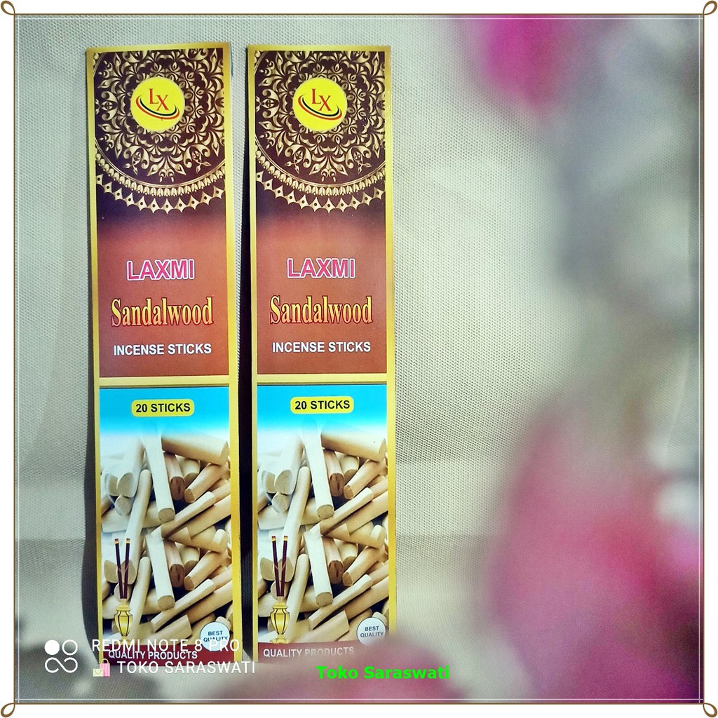 Hio Dupa Wangi Aromaterapi Soft Cendana Laxmi Isi 20 Stik