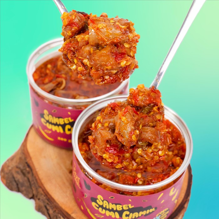 

Set Sambel Jagoan 2 varian Sambel Geprek Sambel Cumi Sambel Ikan Asin - 2 Cumi