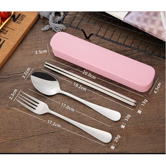 Sendok Set Stainless steel sendok garpu alat makan set