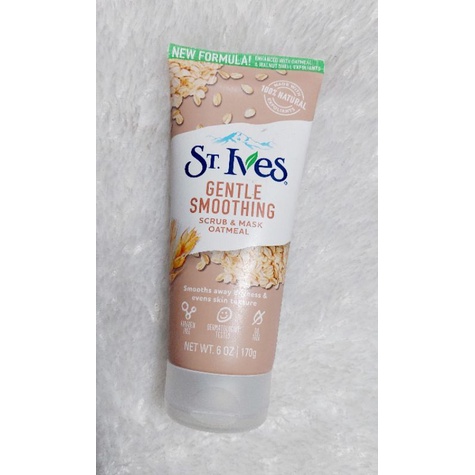 St.Ives Gentle Smoothing Scrub &amp; Mask Oatmeal 170gr