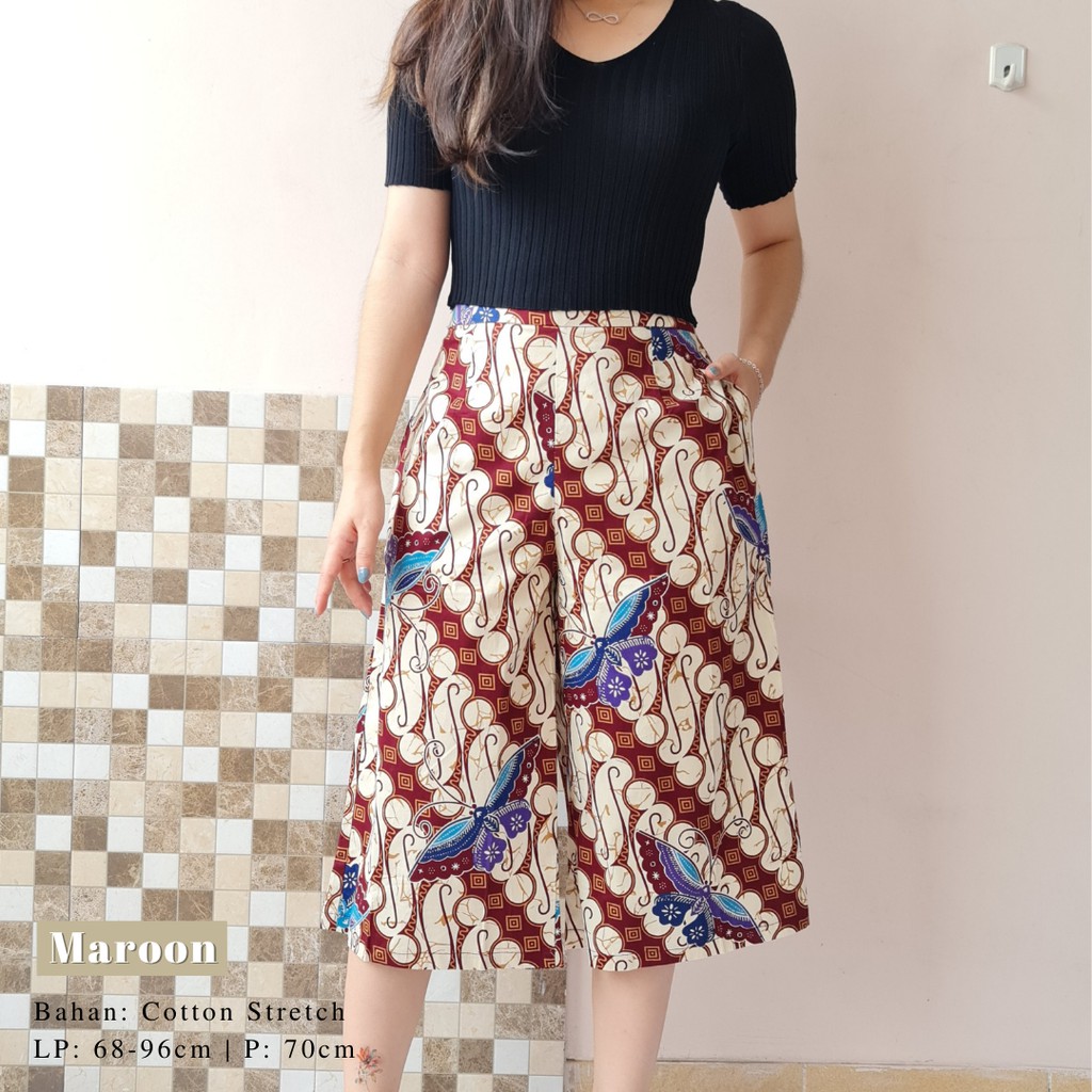 876 seila batik pants