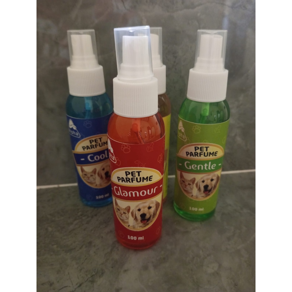 ALPHA - Parfum Kucing - Pewangi Kucing Parfum Anjing Kelinci 100 ml