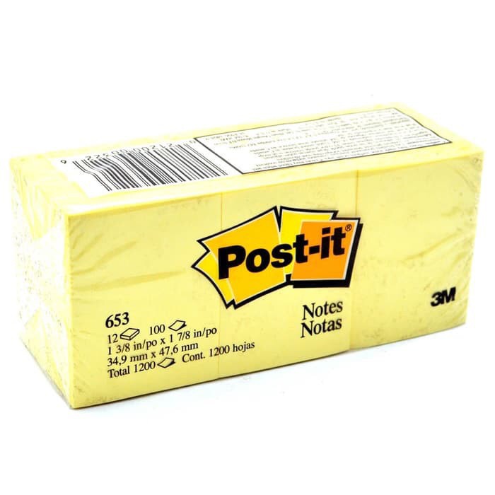 

POST IT 653 3M / STICKY NOTES 653 3M / STICKY NOTES 40 X 50 / POST IT