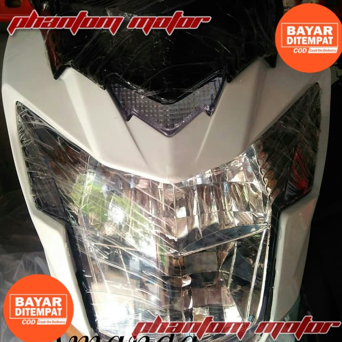 BATOK KEDOK LAMPU DEPAN SATRIA FU FI INJEKSI FUL SET