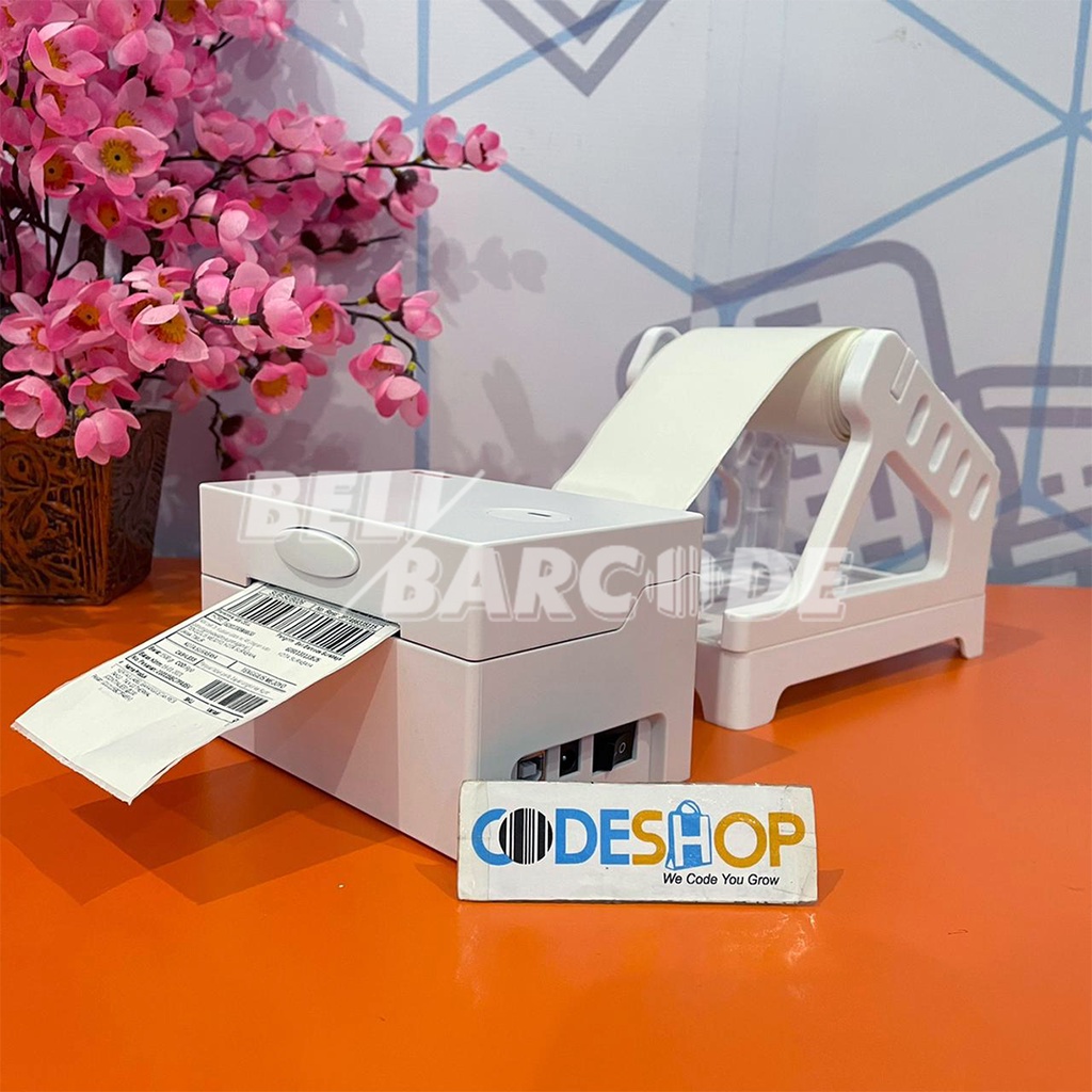 PRINTER LABEL / PRINTER CETAK RESI SHOPEE KASSEN DT 360 (BLUETOOTH DAN USB)