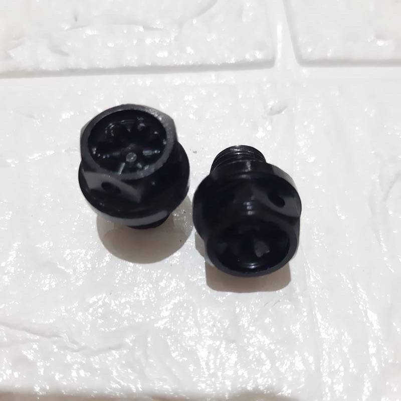 SPION JALU OVAL SPION BAR END OVAL UNIVERSAL NMAX/AEROX/VARIO/BEAT/VIXION/XABRE/R15/CBR DLL-Mur baut spion Y