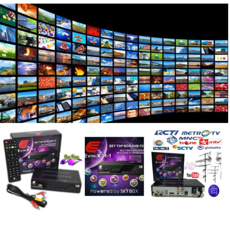 DVB T2 EVINIX H-1 (memory 8MB)