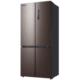 TOSHIBA Lemari Es 4 Pintu GR-RF610WE-PMF / Kulkas Multi Door 556 Liter Dual Inverter  3 System™ Cooling System  Dual Cooling