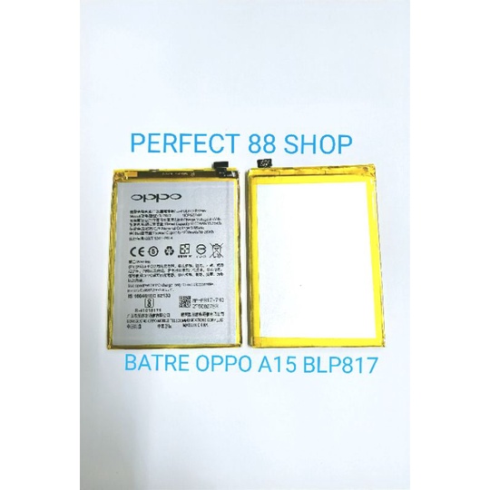 BATRE BATTERY BATERAI OPPO A15 BLP817