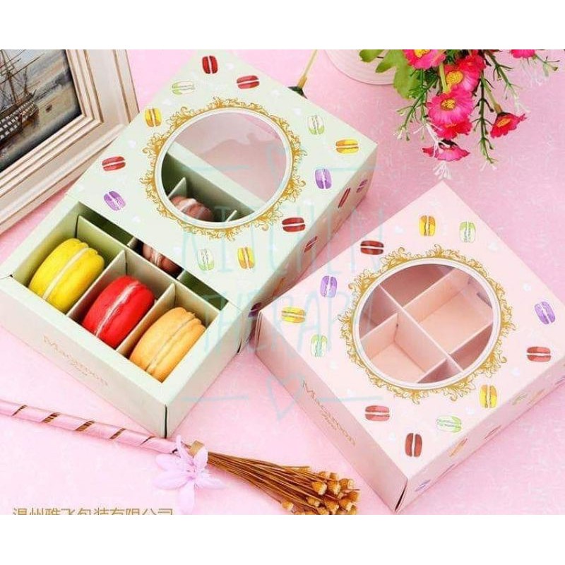 

BOX MACARON 1PACK ISI 10PCS