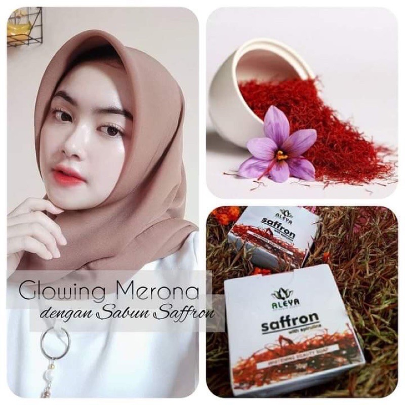 SABUN SAFFRON ALEYA BPOM - aleya sabun saffron original sabun saffron glowing