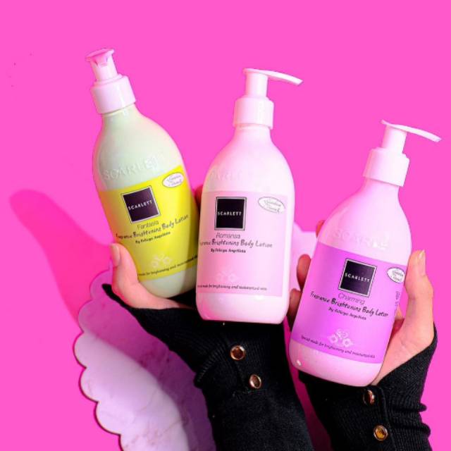 Scarlett Whitening BodyLotion 3varian