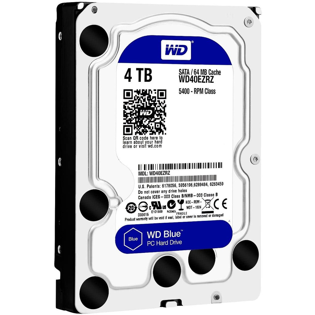 WD Blue PC Desktop Hard Drive 4TB