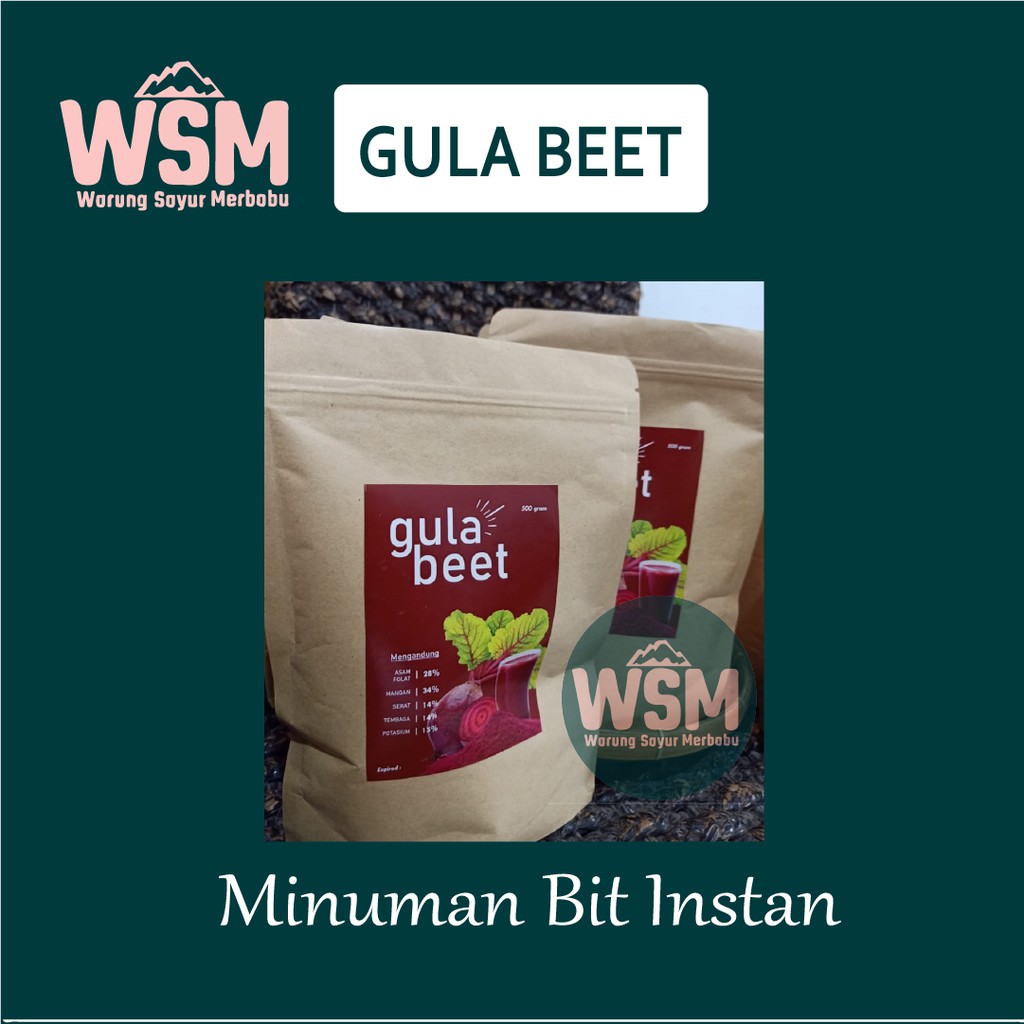 GULA BEET | MINUMAN OLAHAN UMBI BIT | TERBUAH DARI UMBI BIT ASLI