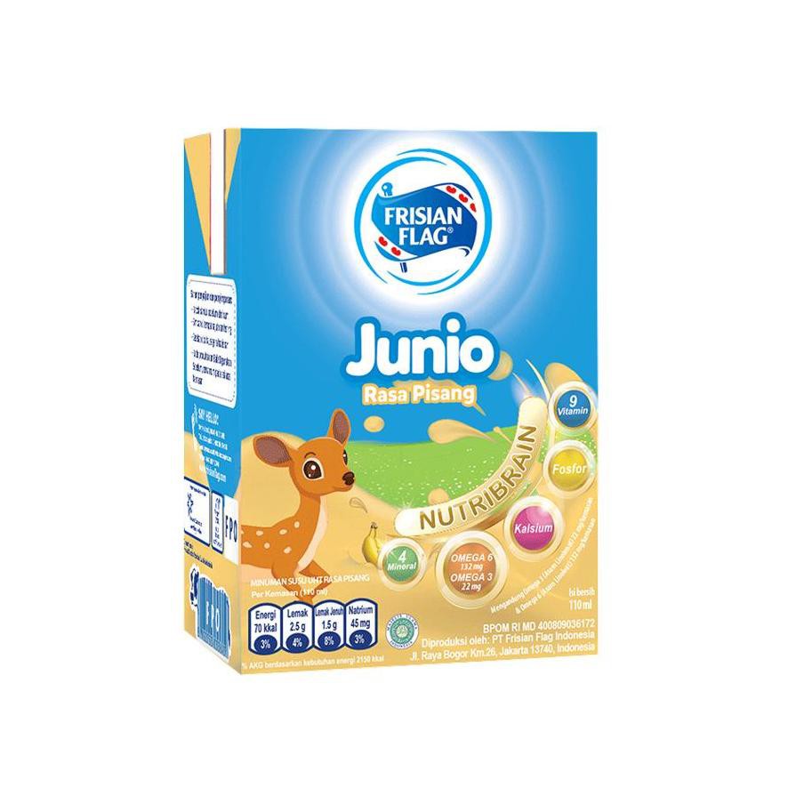 

Mw6Code[Gift][Spesial 11.11] Frisian Flag UHT Junio Banana 110 ml x 6 pcs (paling laris) Y7R