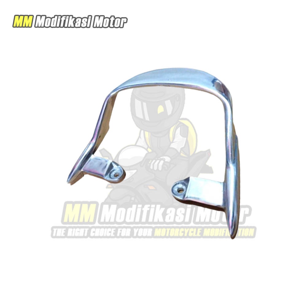 Behel Satria Lumba Begel Satria Lumba 2 Tak Warna Hitam Poles Silver