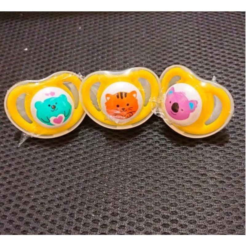 SATUAN EMPENG PIGEON SILICONE PACIFIER ECERAN STEP 2 &amp; Empeng Dodo / Dodo SOOTHER S051 - GLOW IN THE DARK / Empeng Bayi