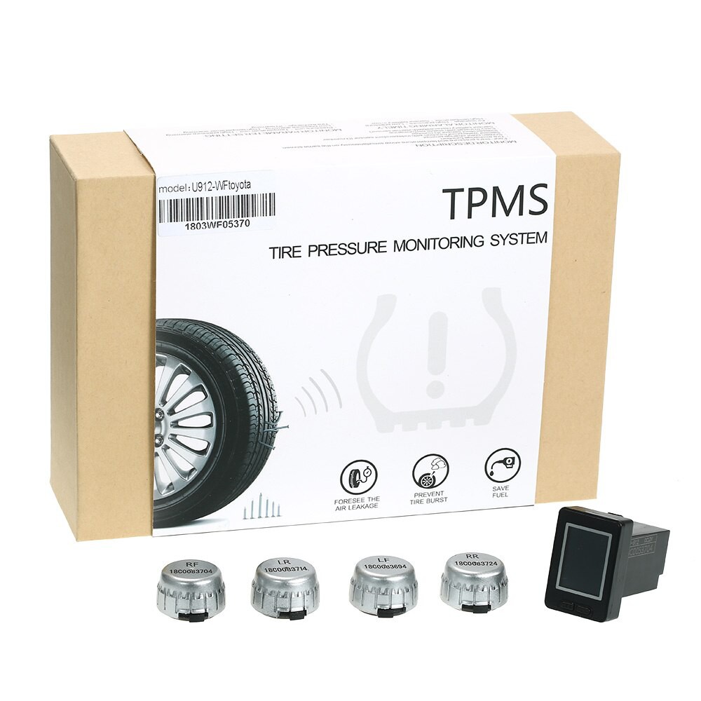 LIVO TPMS TOYOTA CAREUD U912 Ukur Tekanan Ban Tire Pressure Monitor System