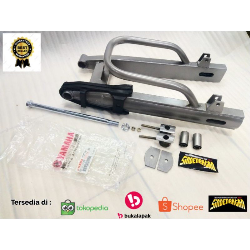 Swing arm oval rx king bahan besi tebal silver las kuat