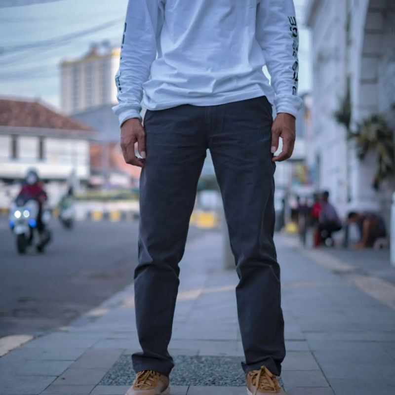 Celana Panjang Fellasky Manhatan Denim Semi jeans Original