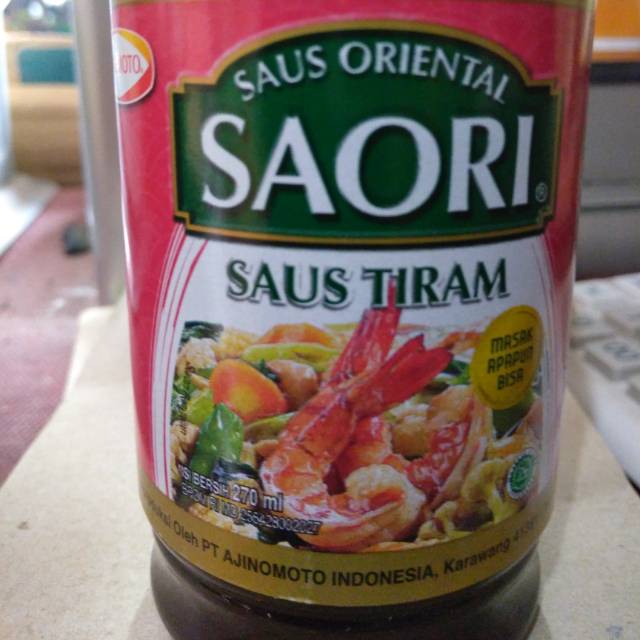 

Saus tiram saori 270ml