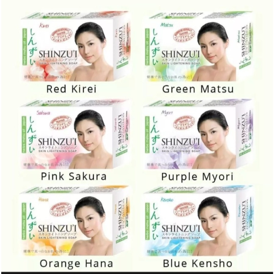 ✿ MADAME ✿ SHINZUI SKIN LIGHTENING SOAP BAR SABUN MANDI UME SOAP SABUN BATANG