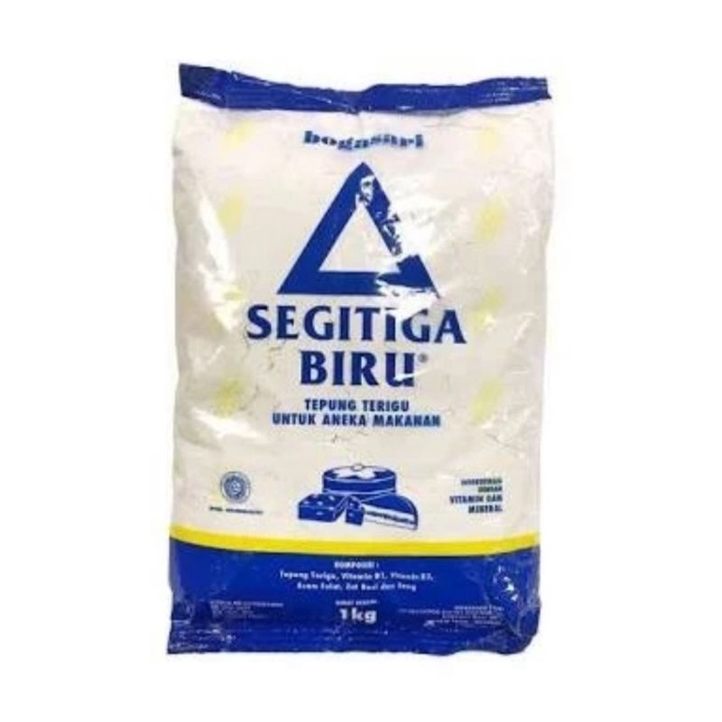 Grosir Tepung Segitiga Biru 500 gr dan 1 kg