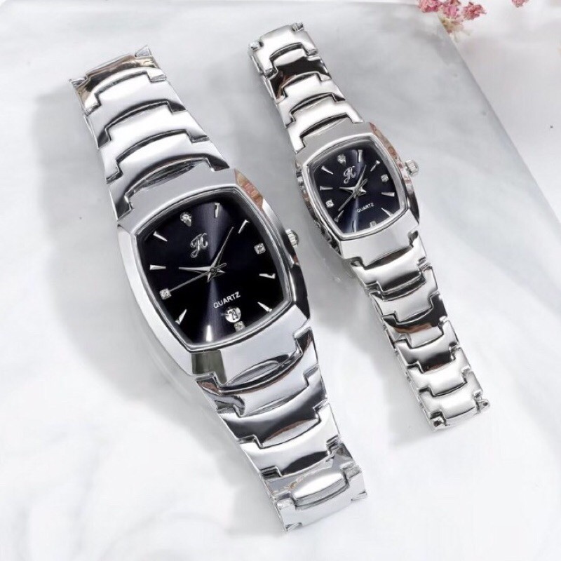 Jam Tangan Couple Jimshoney 8413 Couple Watch / Jam Antiair Branded Murah Mewah Original Jims Honey