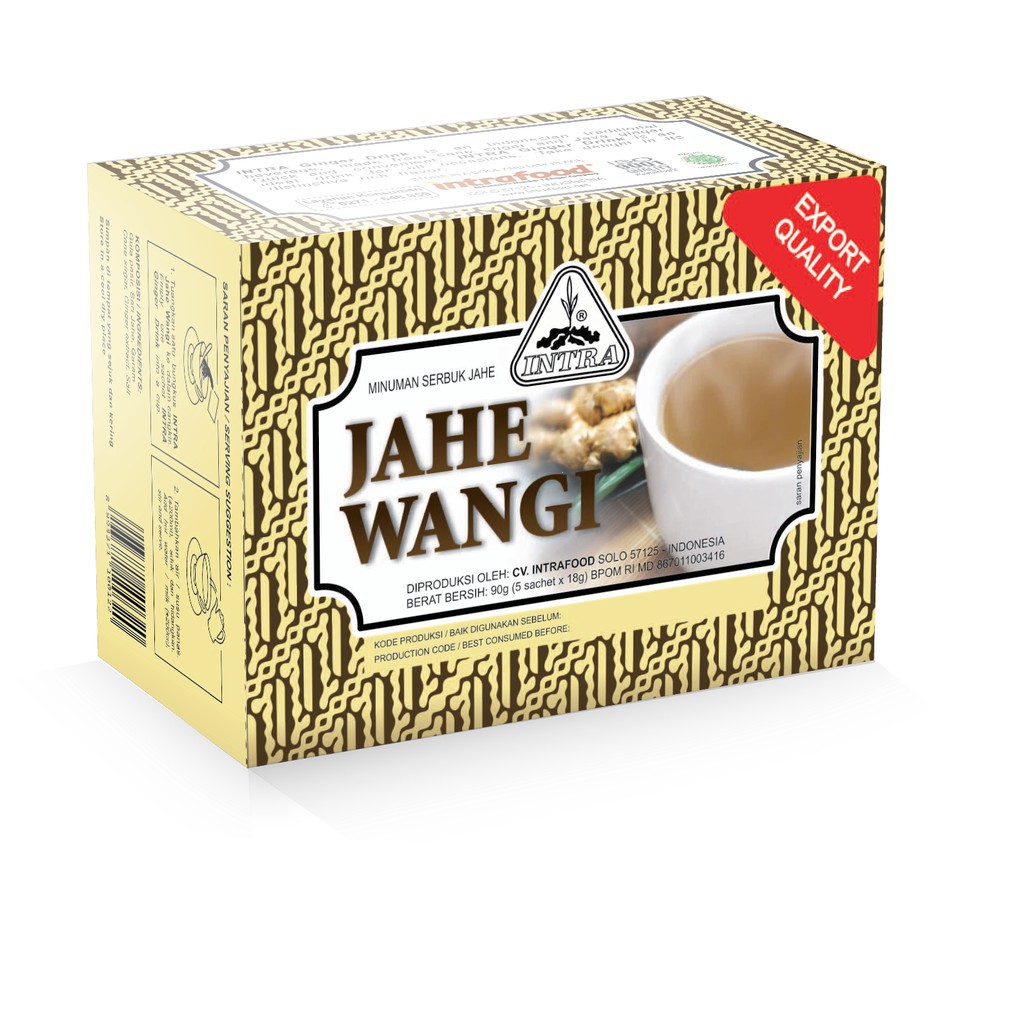 

Intra Jahe Wangi 5 sachet