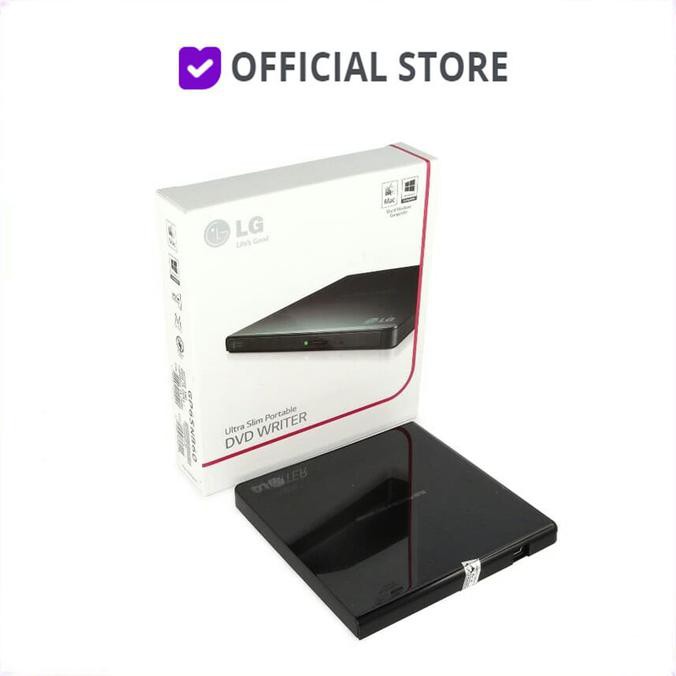 DVD EXTERNAL LG GP65 / GP 65 / DVD RW EKSTERNAL LG / OPTICAL DRIVE - Hitam HEMAT