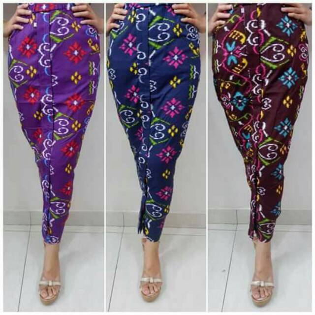 Kamen jadi motif endek